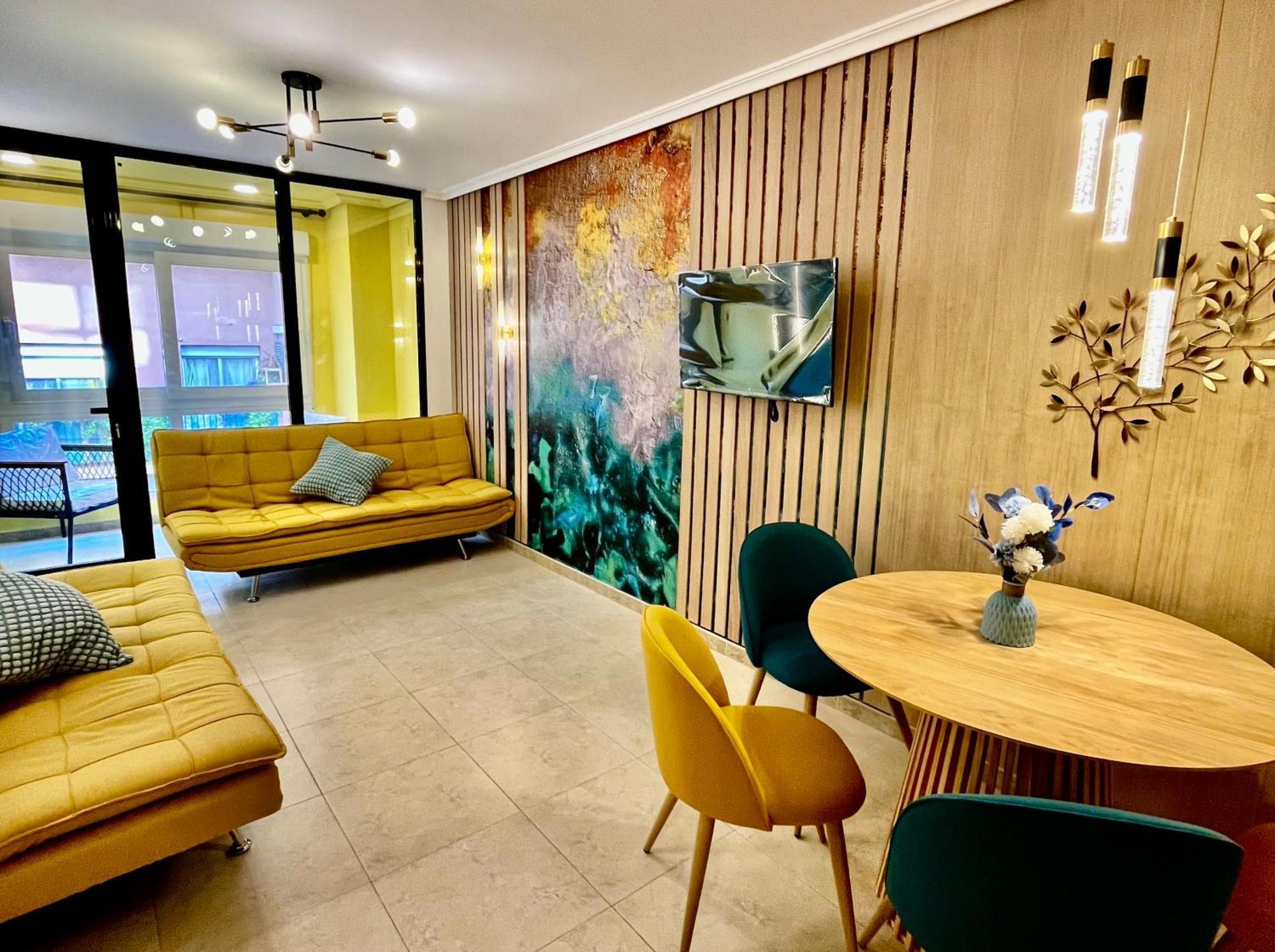 Elegante Apartamento Tres Colores Аликанте Экстерьер фото